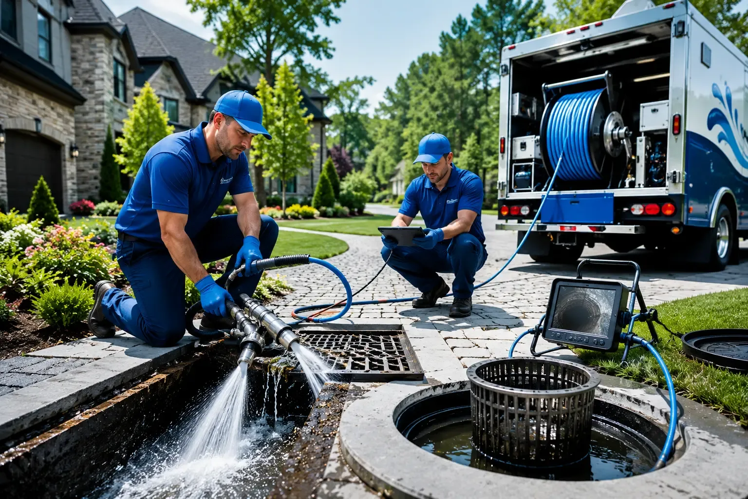 Local outdoor drain cleaning professionals in Harrisonville, NJ