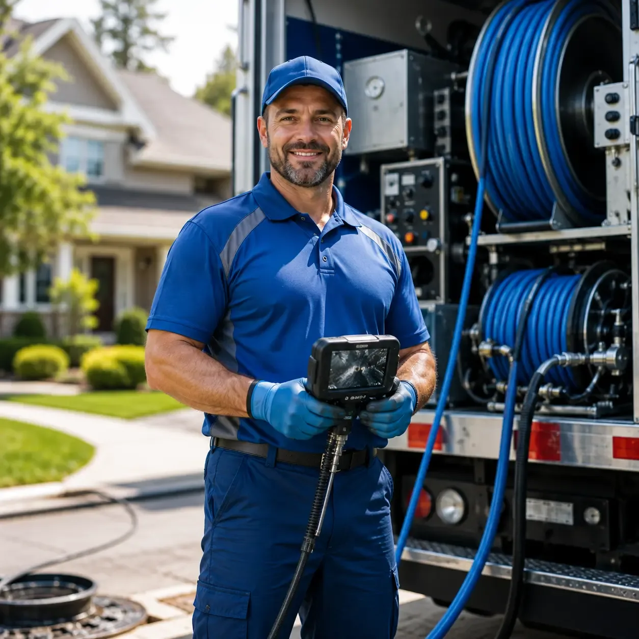 Local outdoor drain cleaning specialists in Harrisonville, NJ